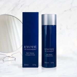 Night cleanser facial for dullness and uneven skin